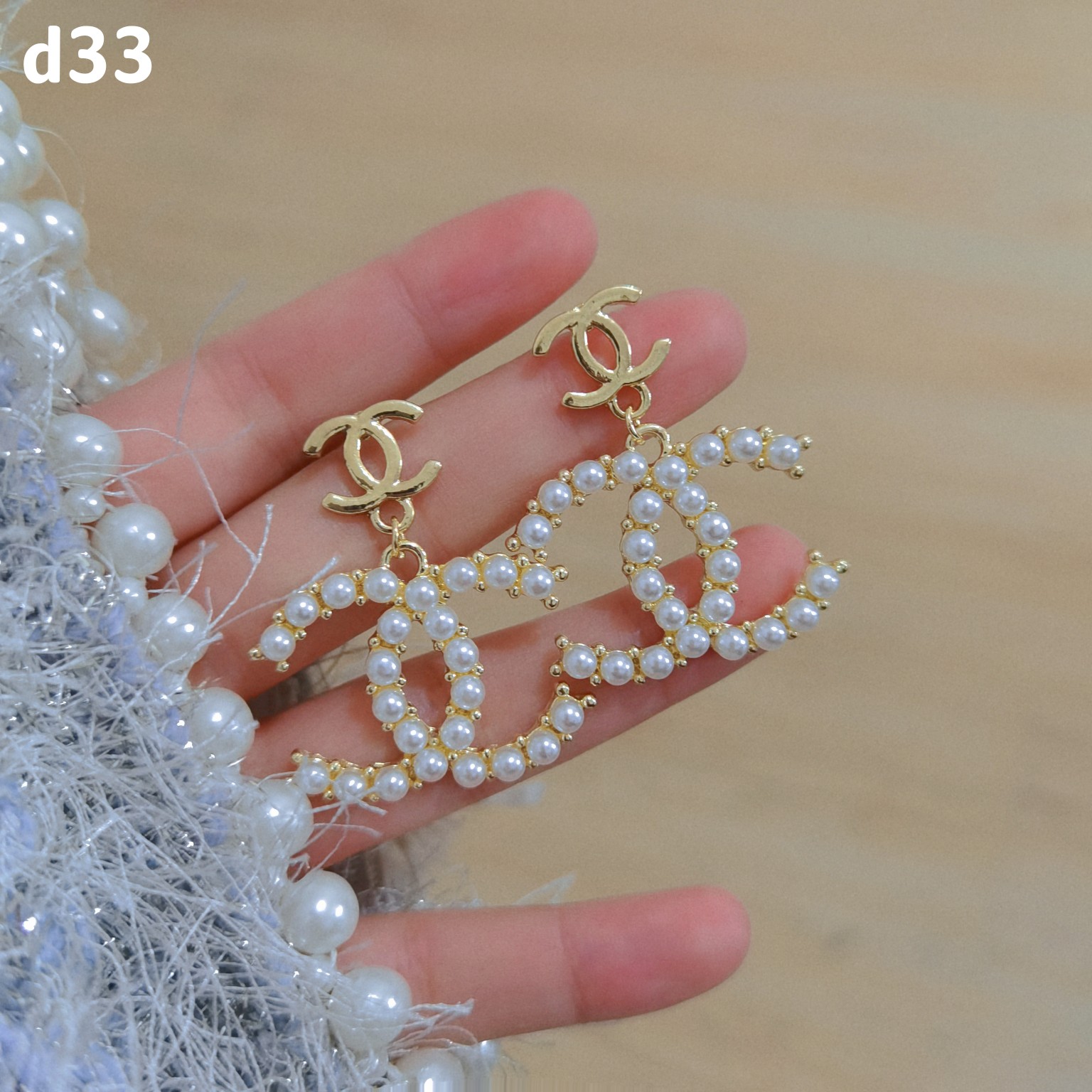 Chanel earring 107587