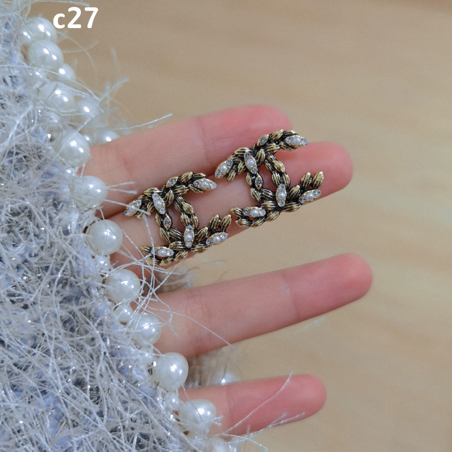 Chanel earring 107593