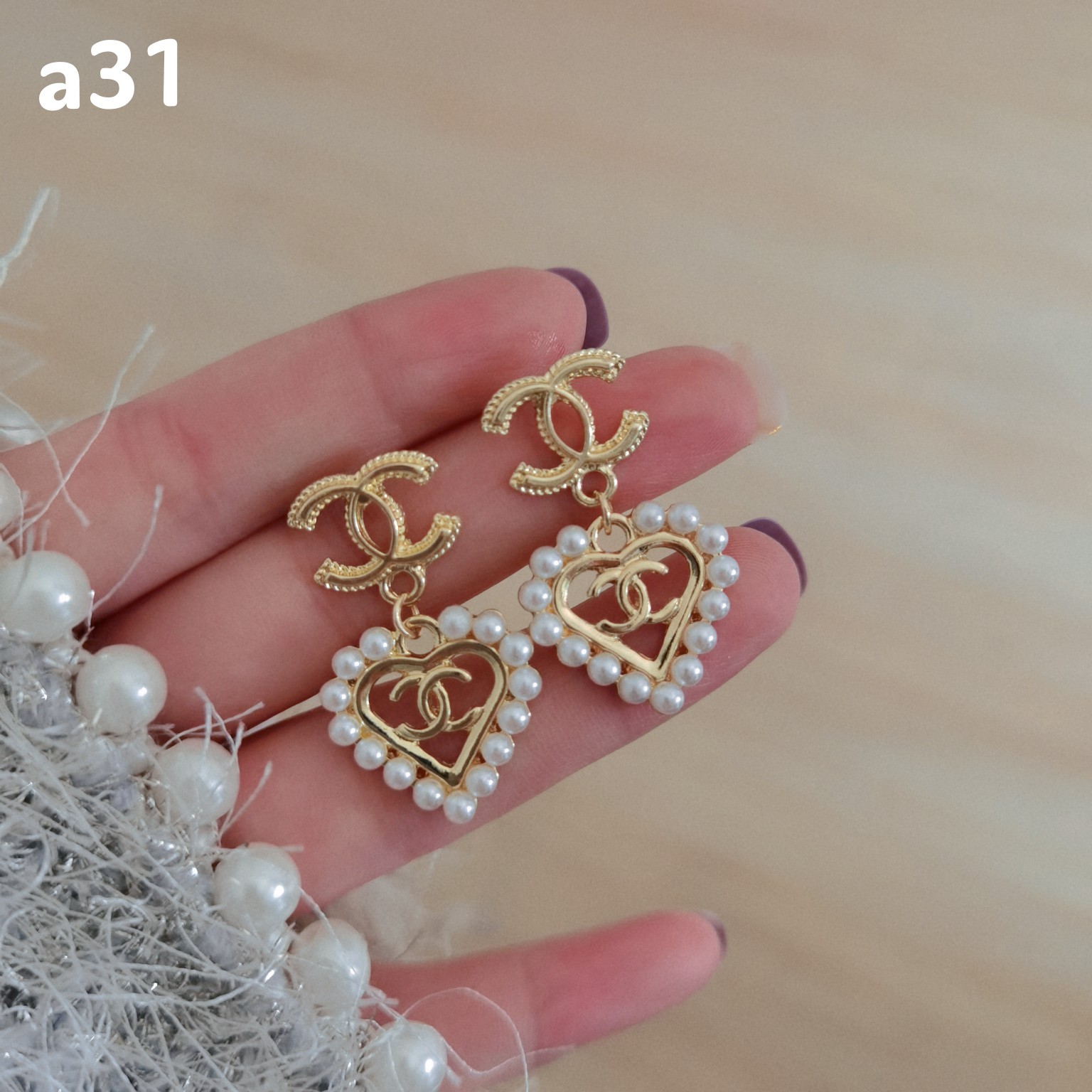 Chanel earring 107596