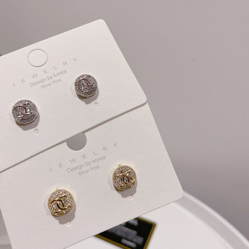 A409 chanel earring golden 104838