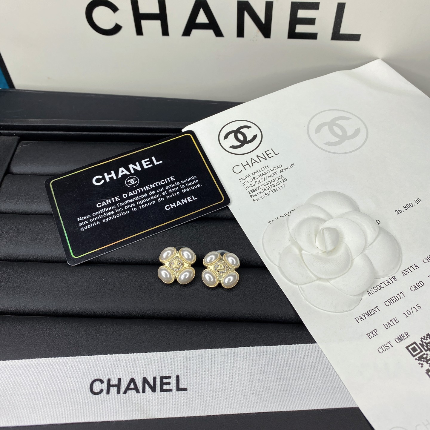 A378  Chanel earring 106955