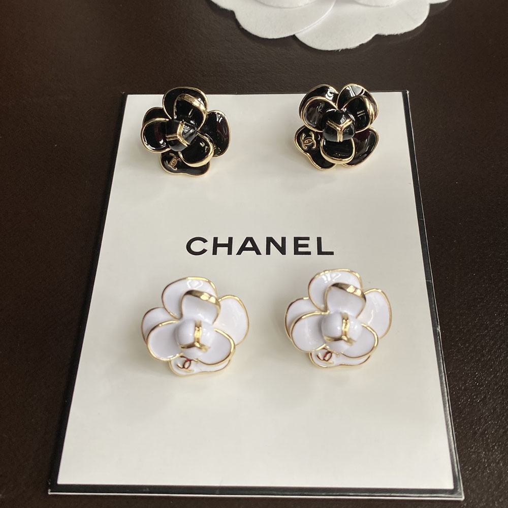 A291-chanel earring(Black) 107096