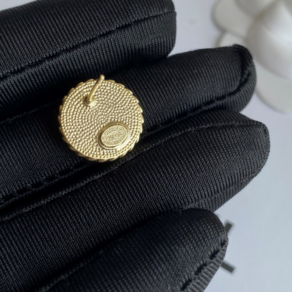A619-chanel earring(pink) 107098
