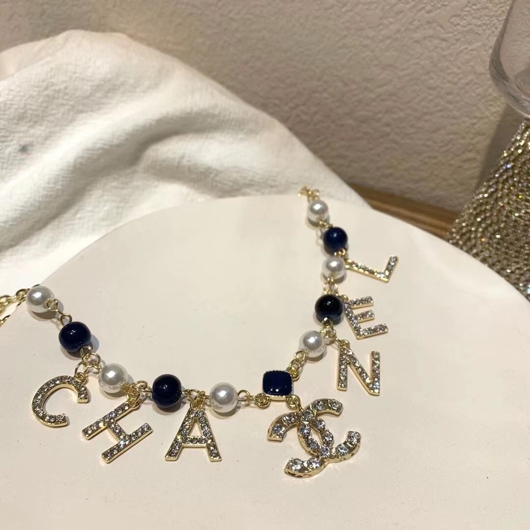 Chanel choker necklace 106128