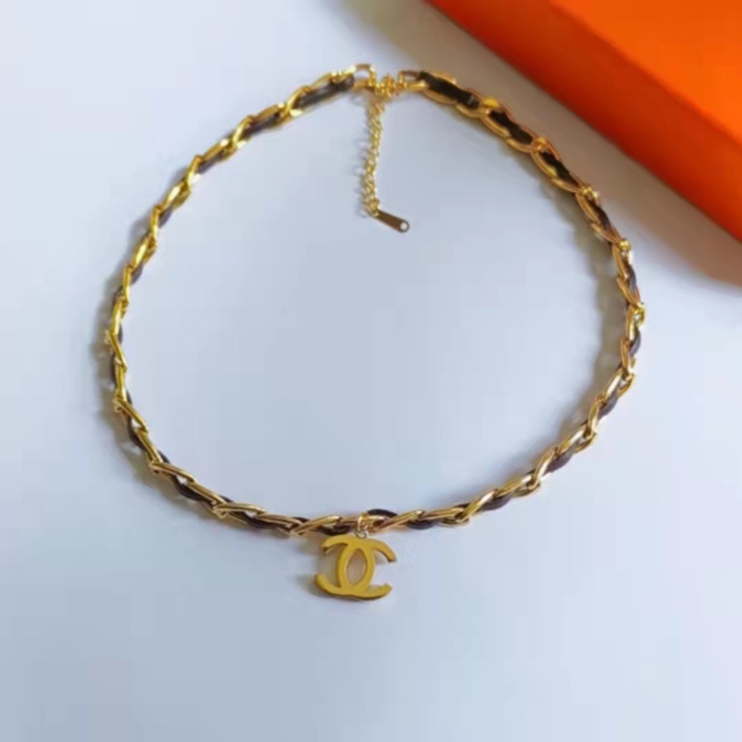 Chanel choker necklace 107017