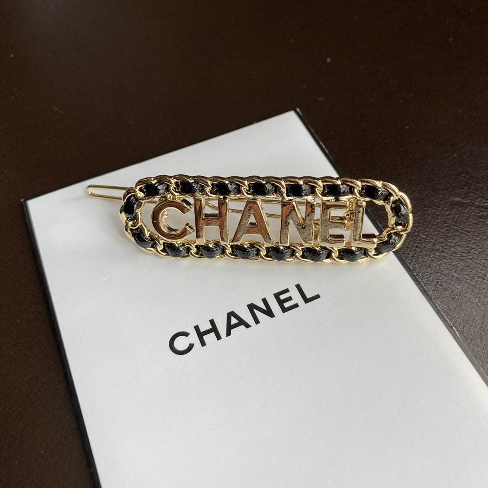 FS7017 Chanel hairclip(black) 104378