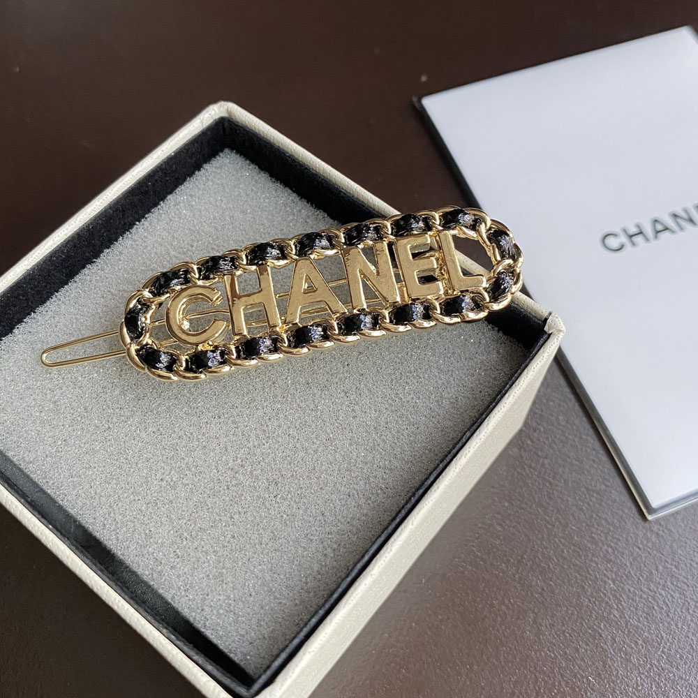 FS7017 Chanel hairclip(black) 104378