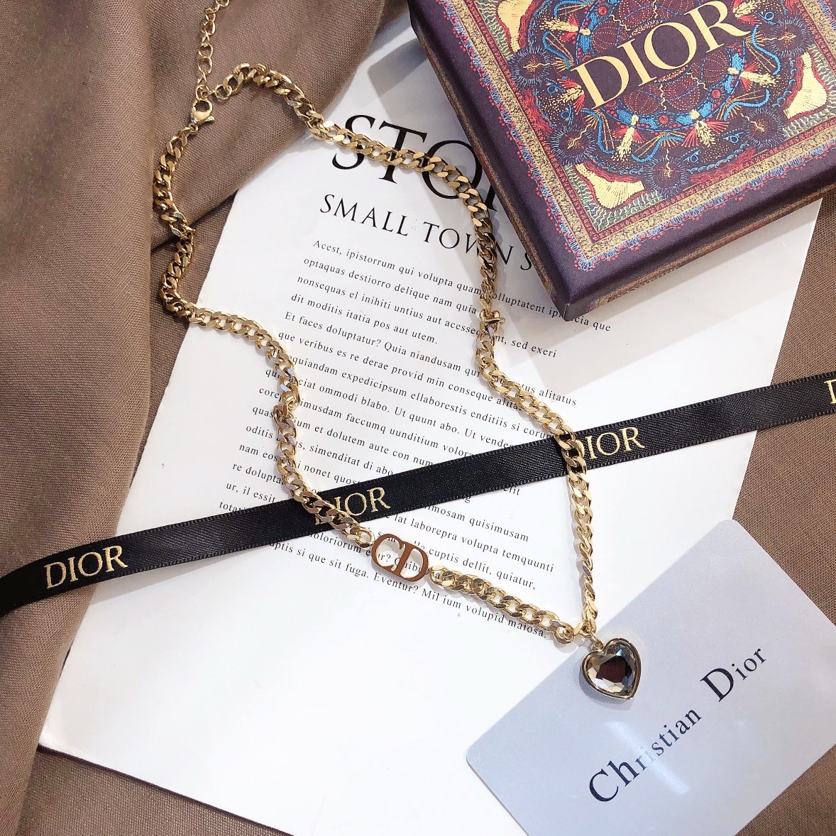 X366   Dior necklace 106787