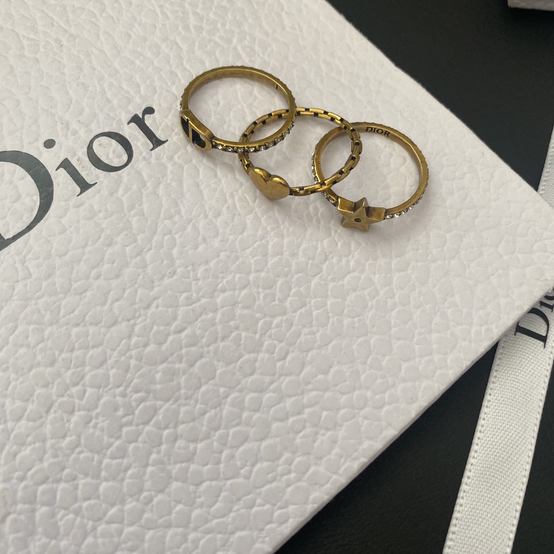 JZ016 Dior ring 3in1 set 104995