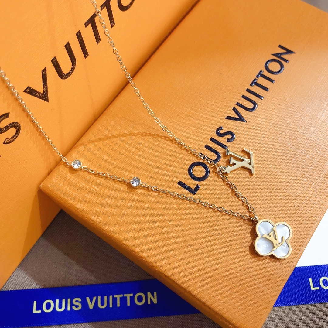 X375  LV Necklace 106914