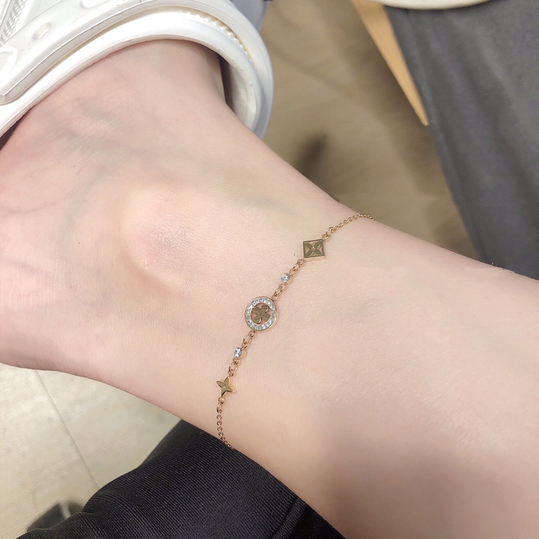 B011 LV louis vuitton anklet Chain