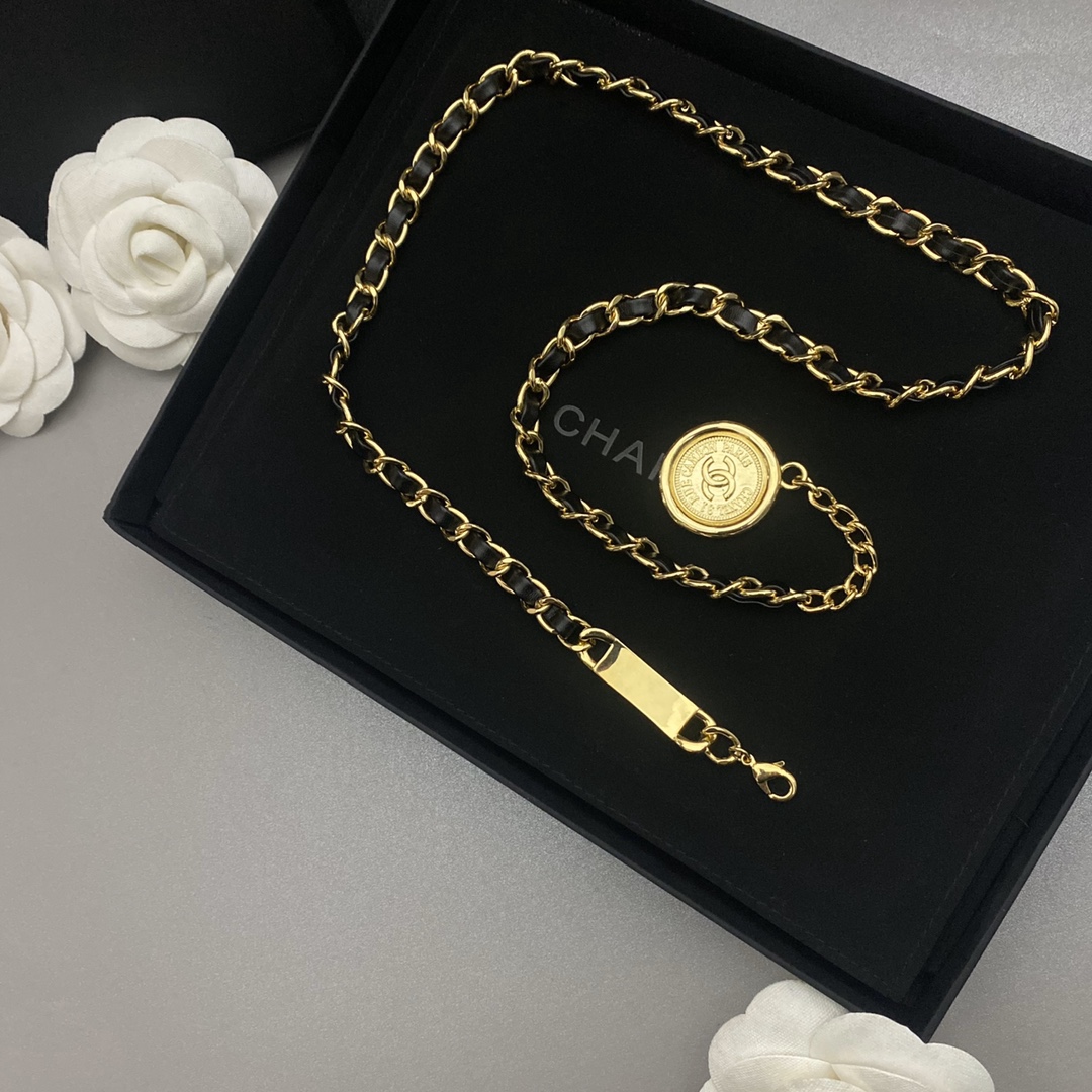 B049 Chanel waist Chian 107676