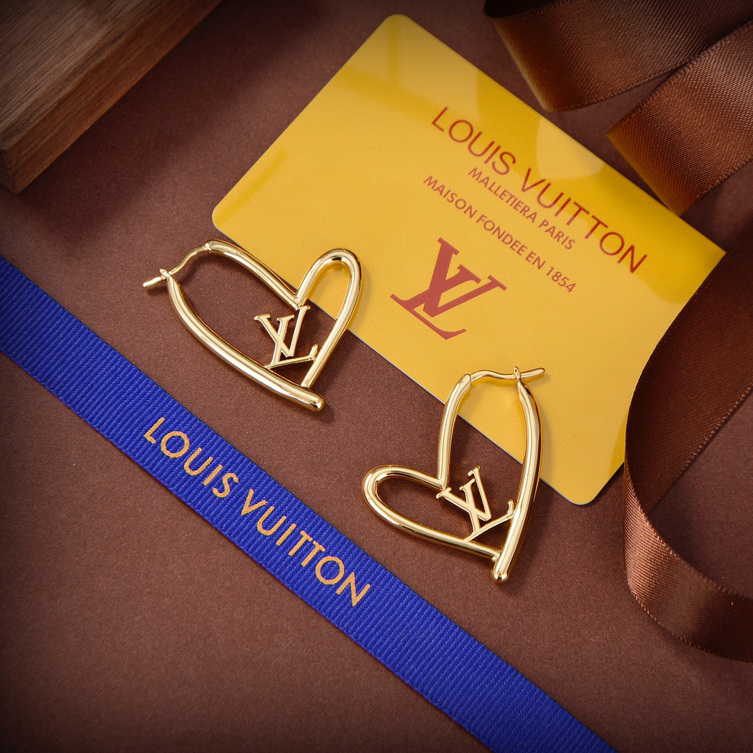 A450 LV gold earrings for women 107677