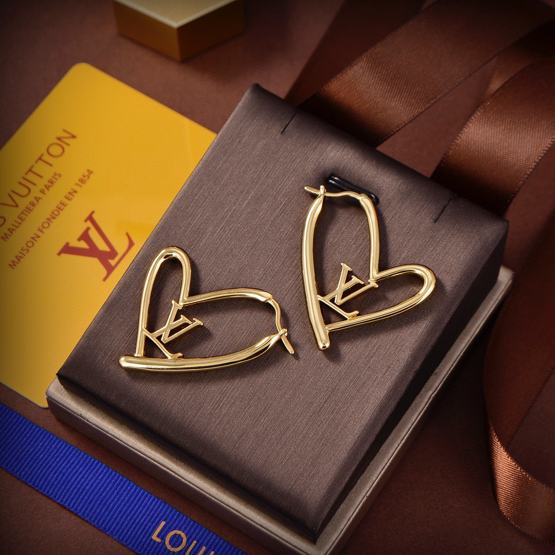 A450 LV gold earrings for women 107677