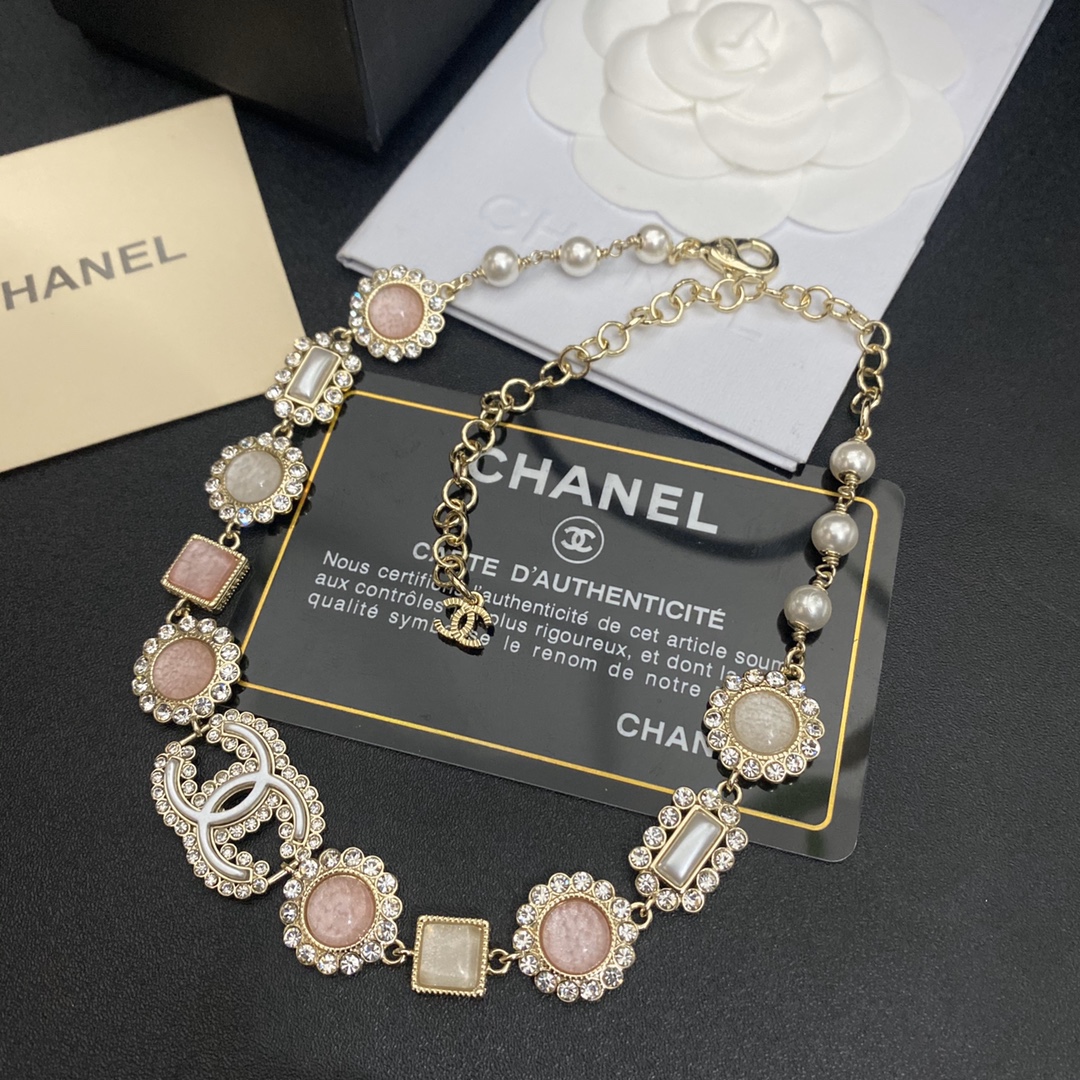 B135 Chanel choker necklace 107696