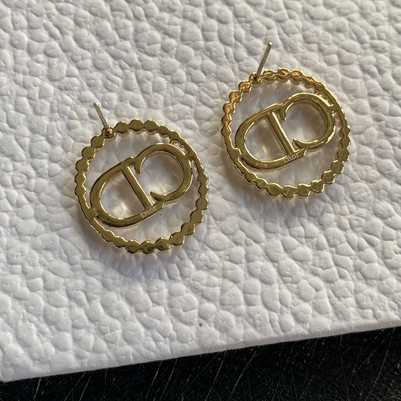 A451 gold Dior earring 108034