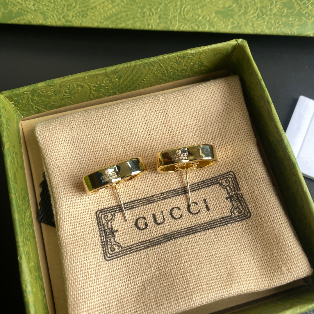 A791 Gucci designer stud earrings 108063