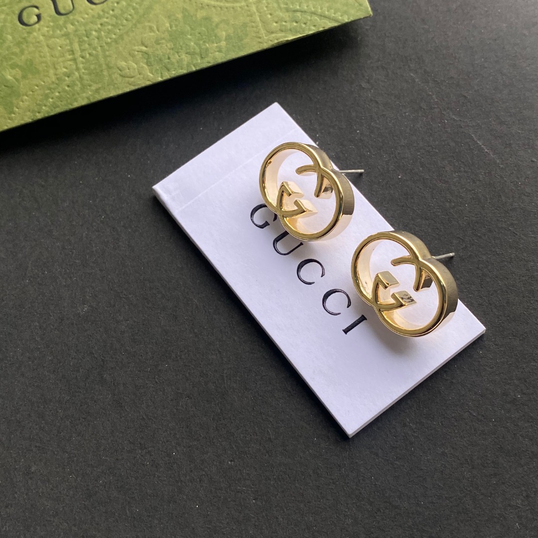 A791 Gucci designer stud earrings 108063