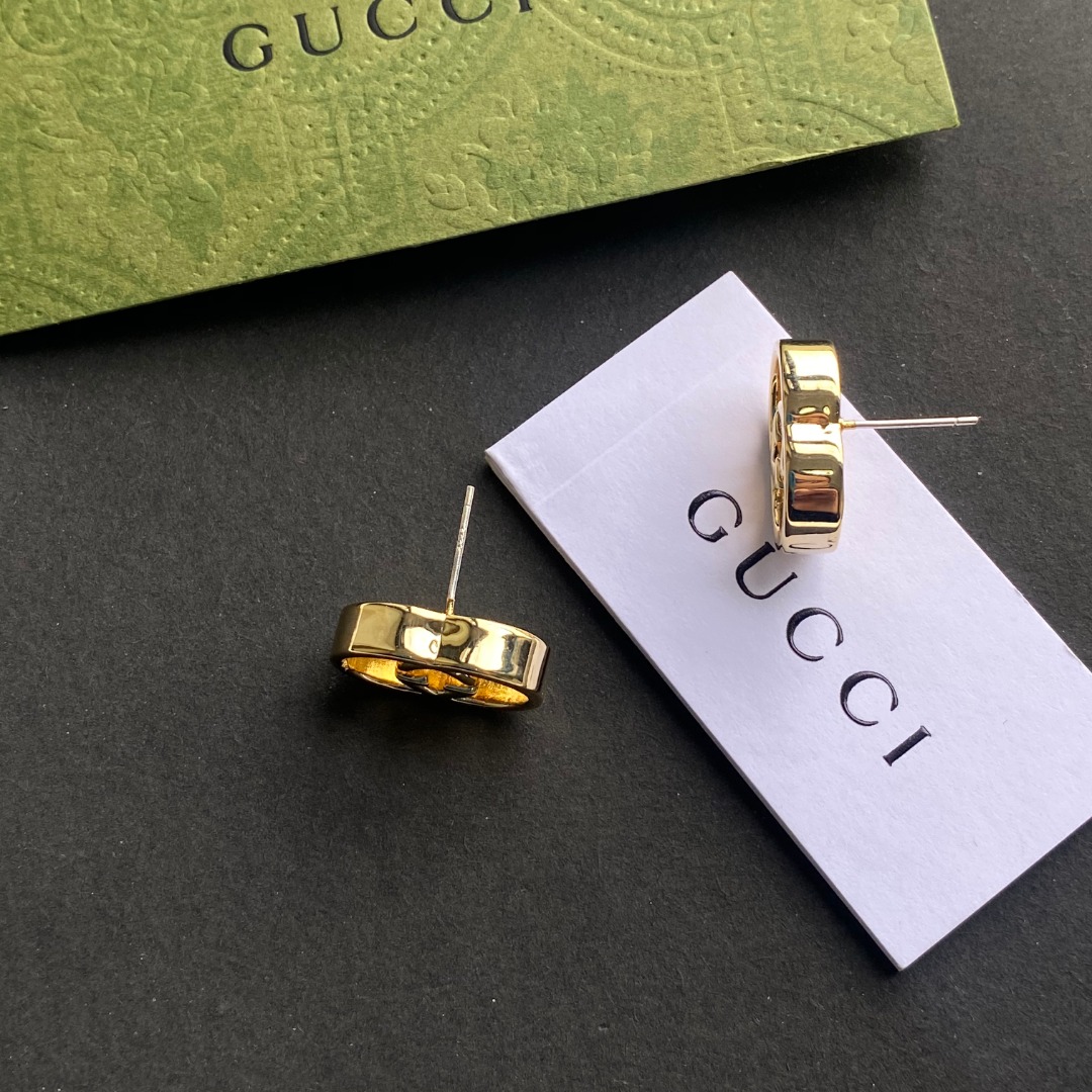 A791 Gucci designer stud earrings 108063