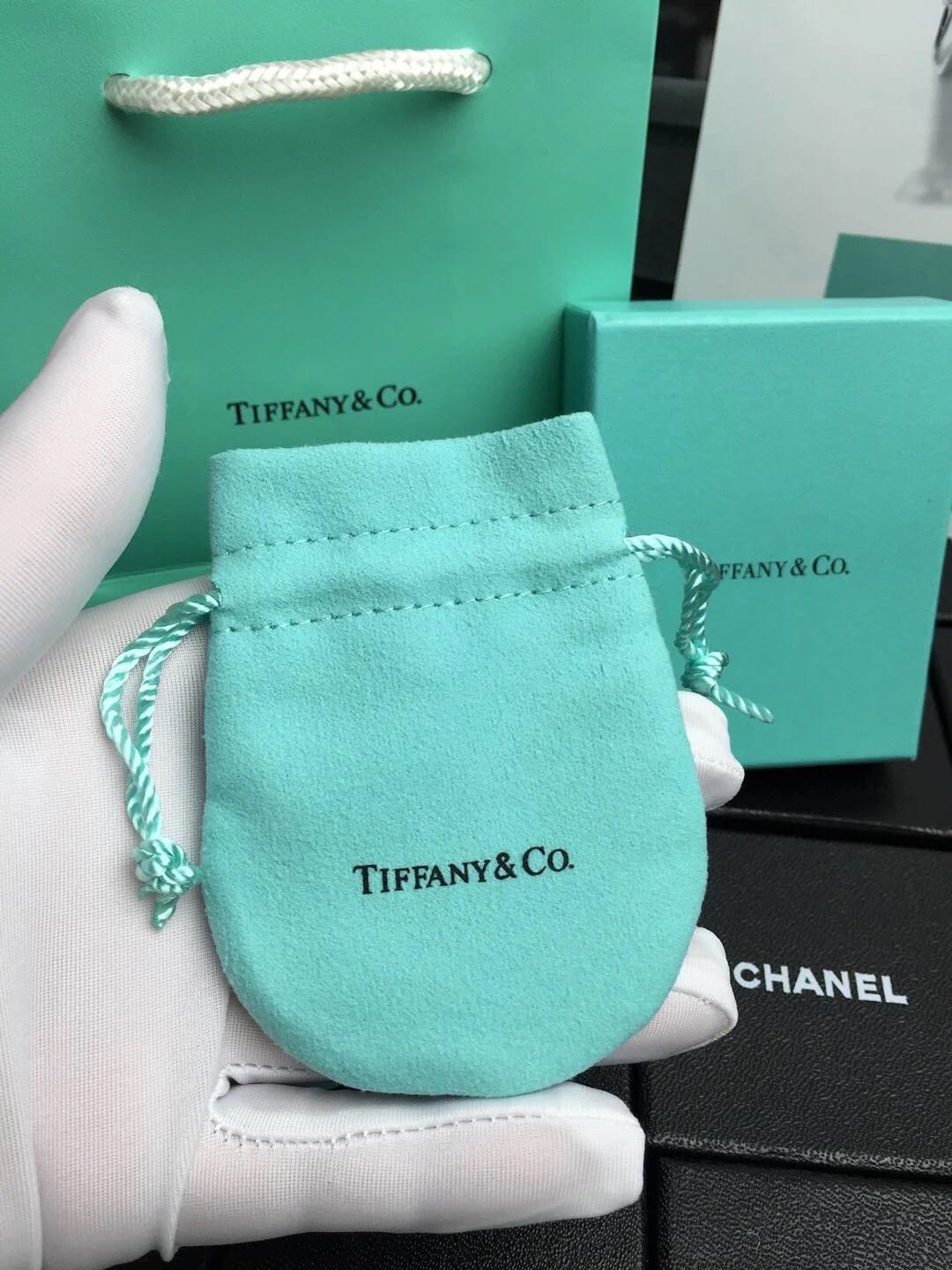 Tiffany jewelry box 1 set