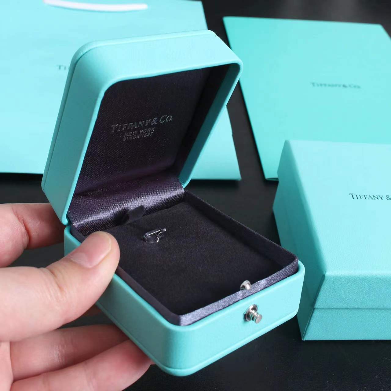 Tiffany necklace box 1set