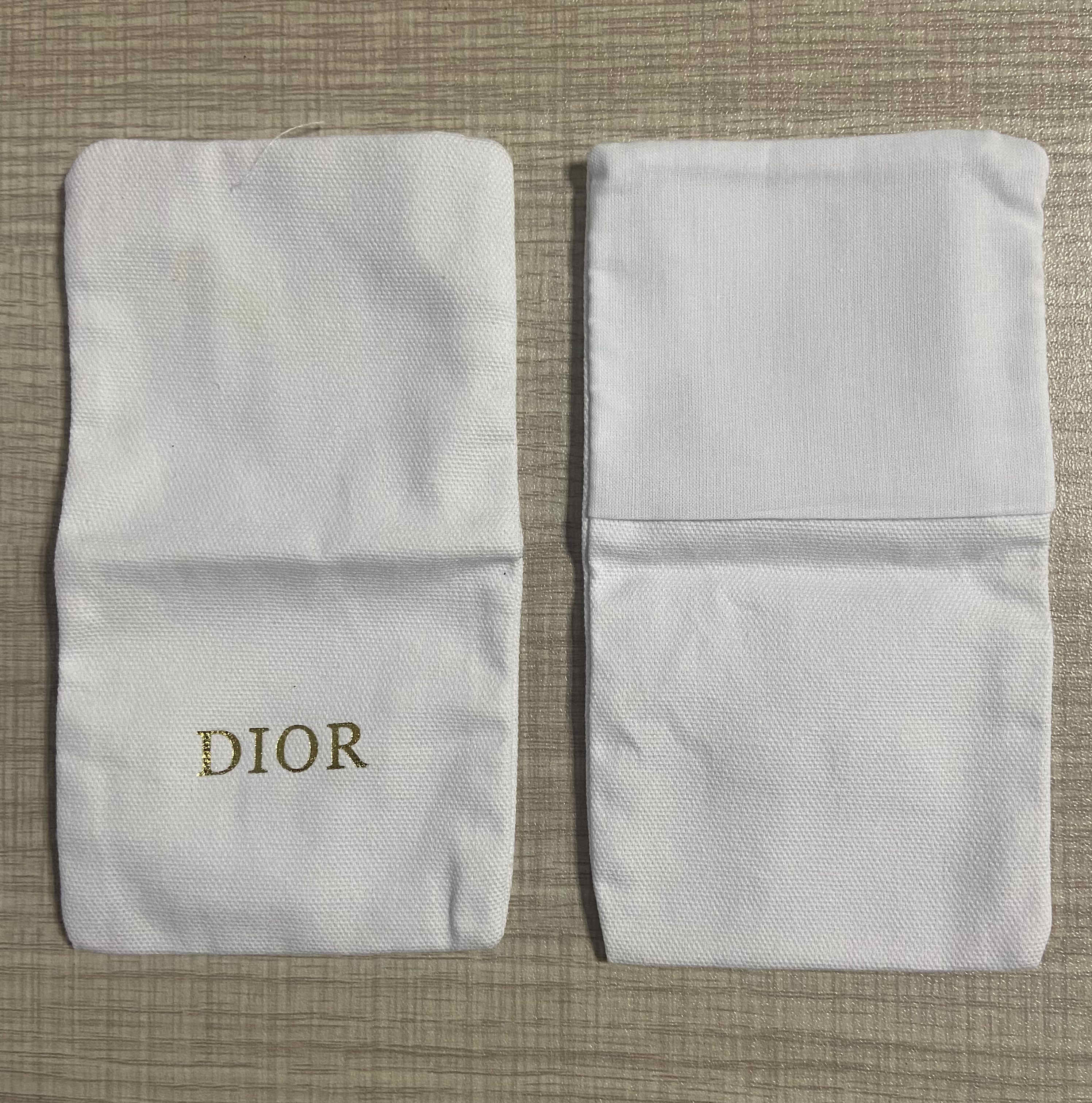 Dior jewelry dust bag 1pcs