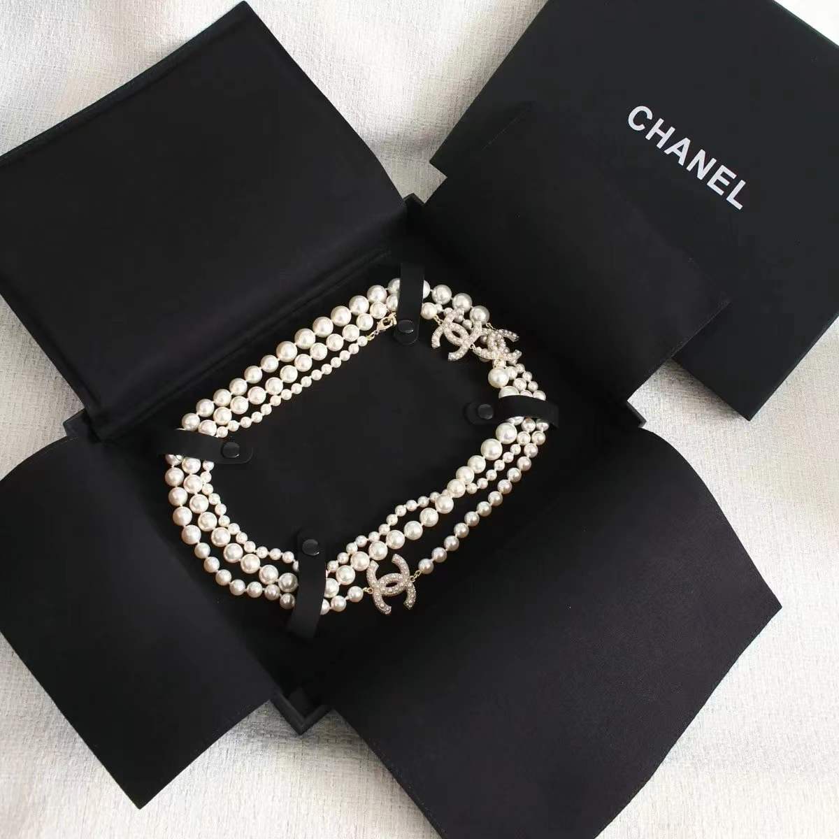 1:1 Chanel long necklace box 1pcs