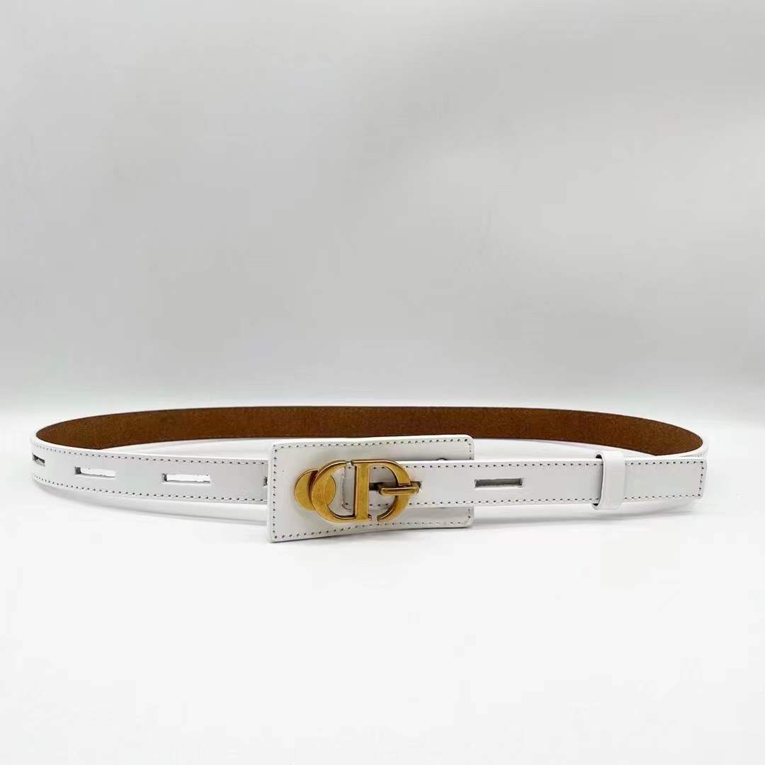 Dior calf leather belt