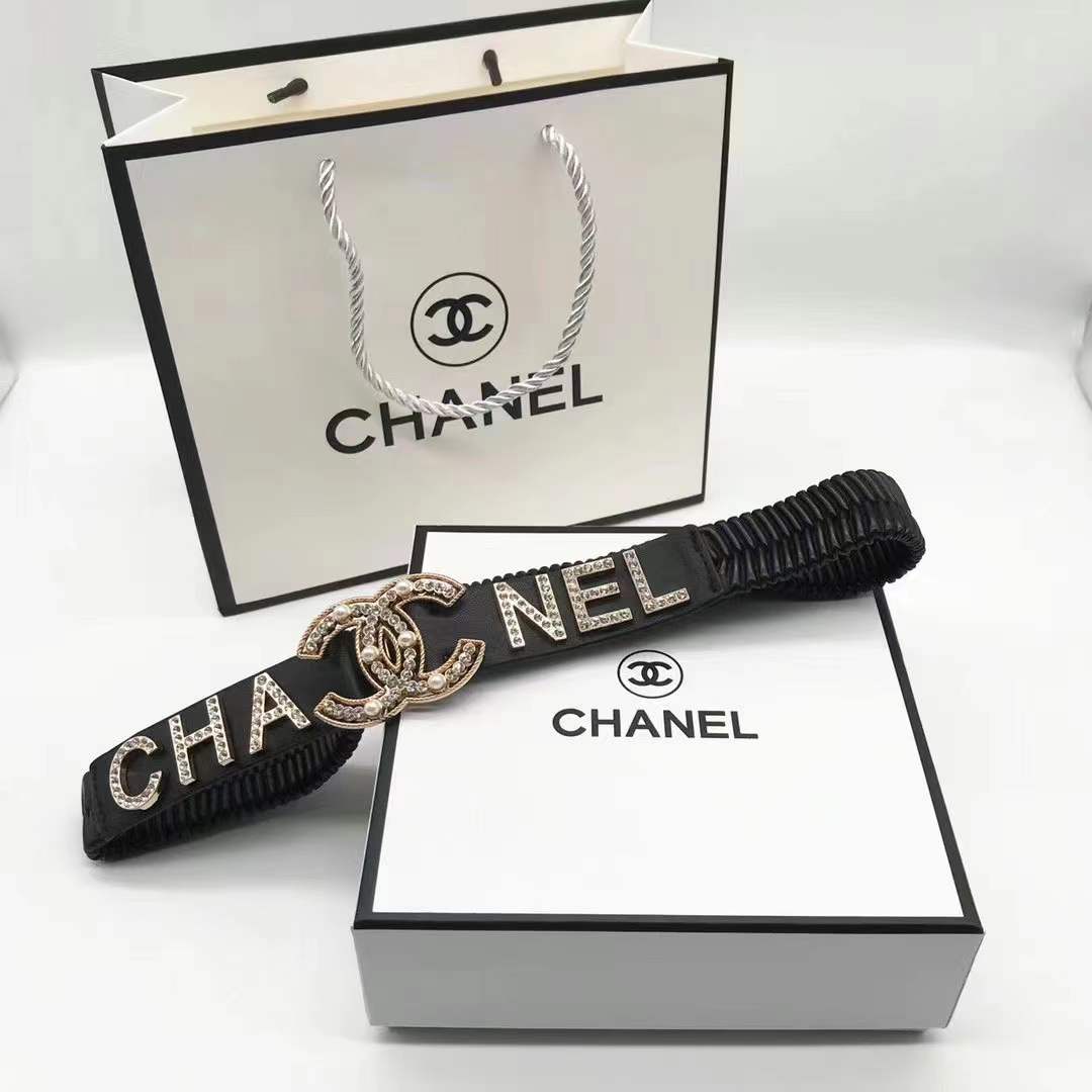 Chanel elasticity crystal Belt