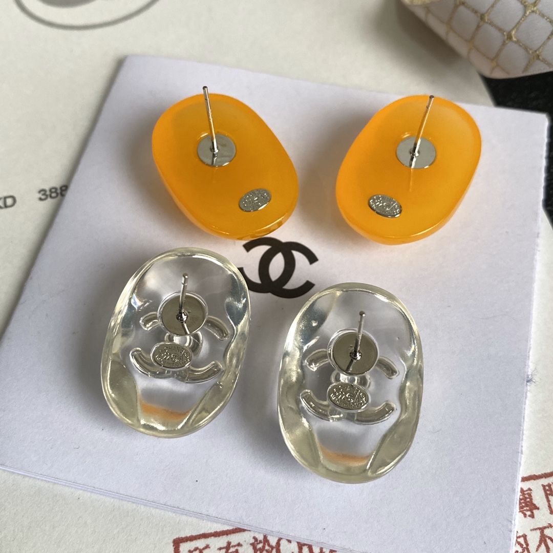 A858(silver) Chanel earring 108541