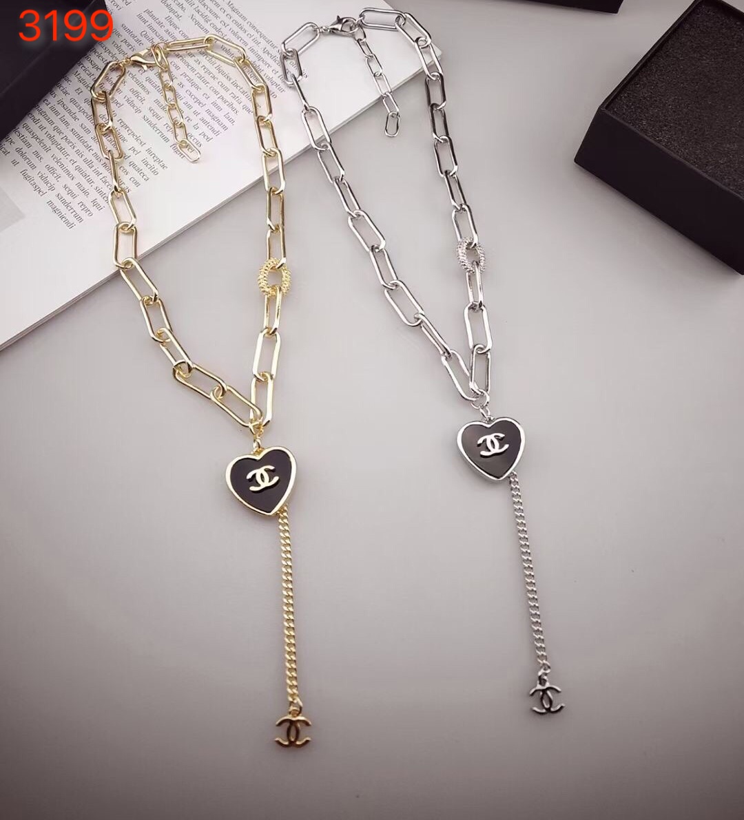 Chanel necklace fashion jewelry 108618