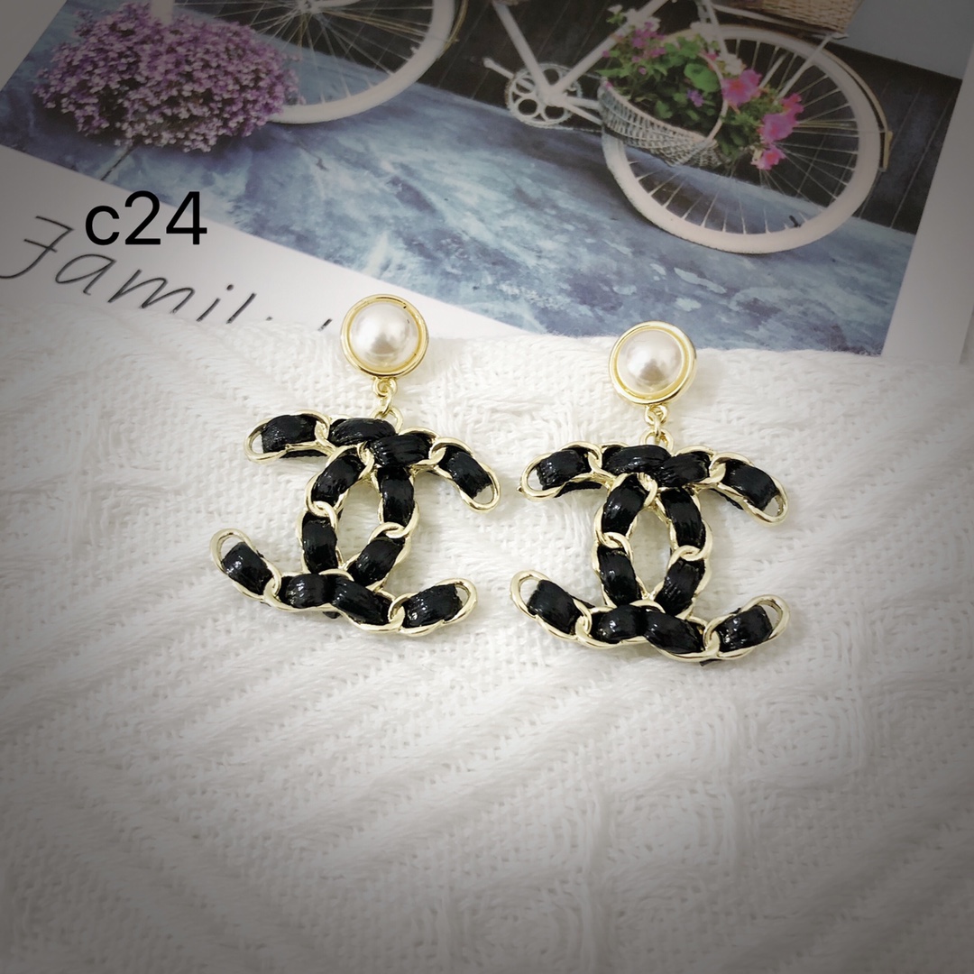 chanel earring cc 108626