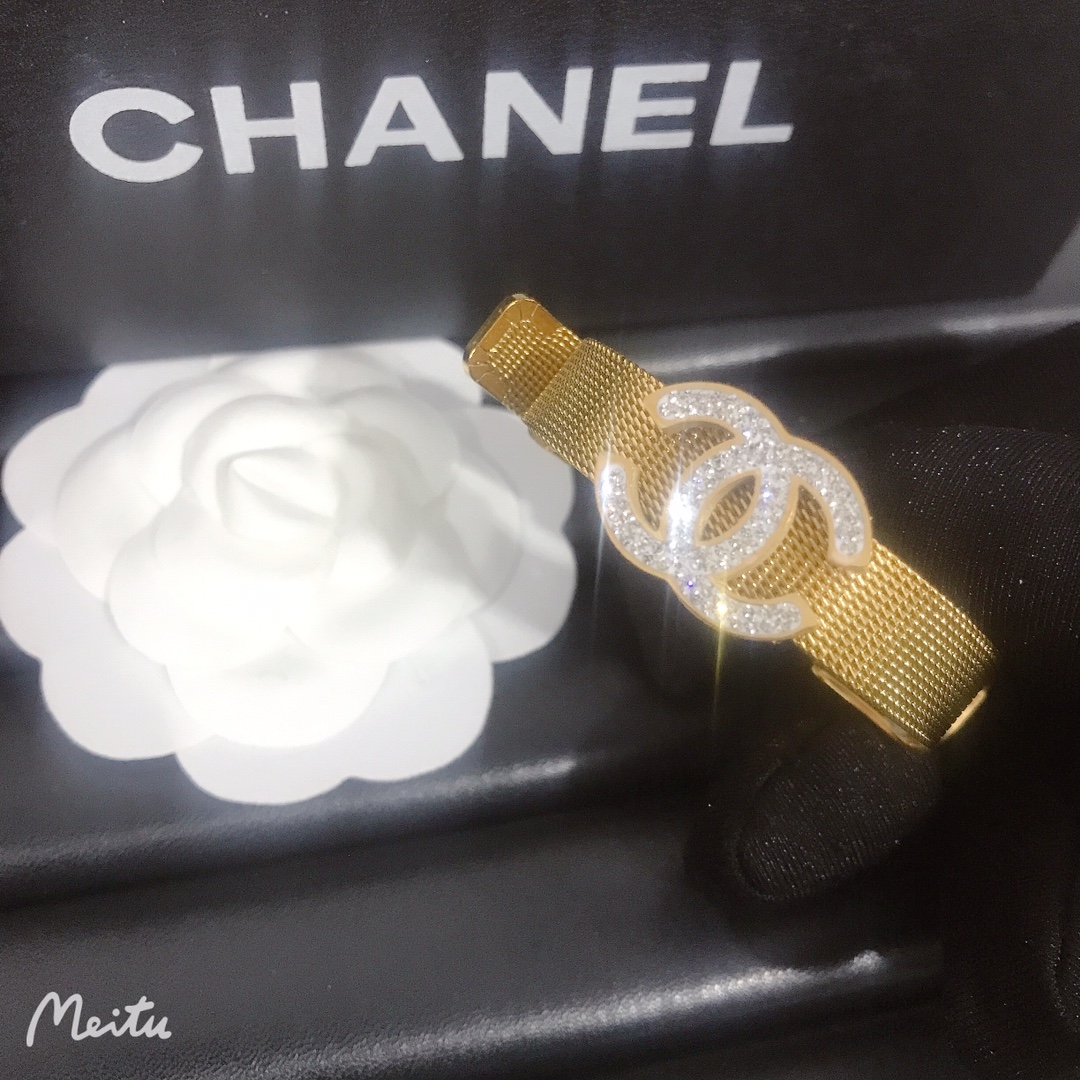 Chanel bracelet(all titanium steel ) 108774