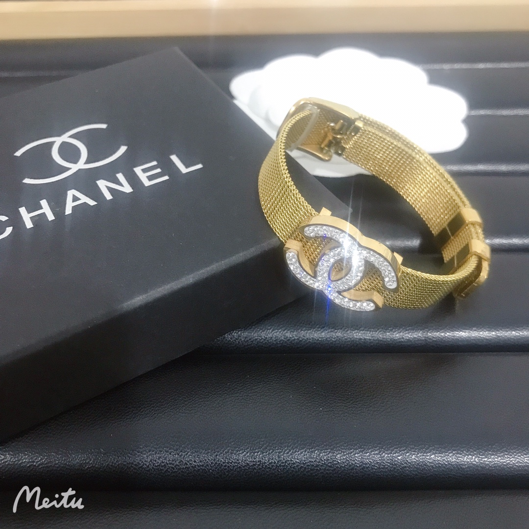 Chanel bracelet(all titanium steel ) 108774