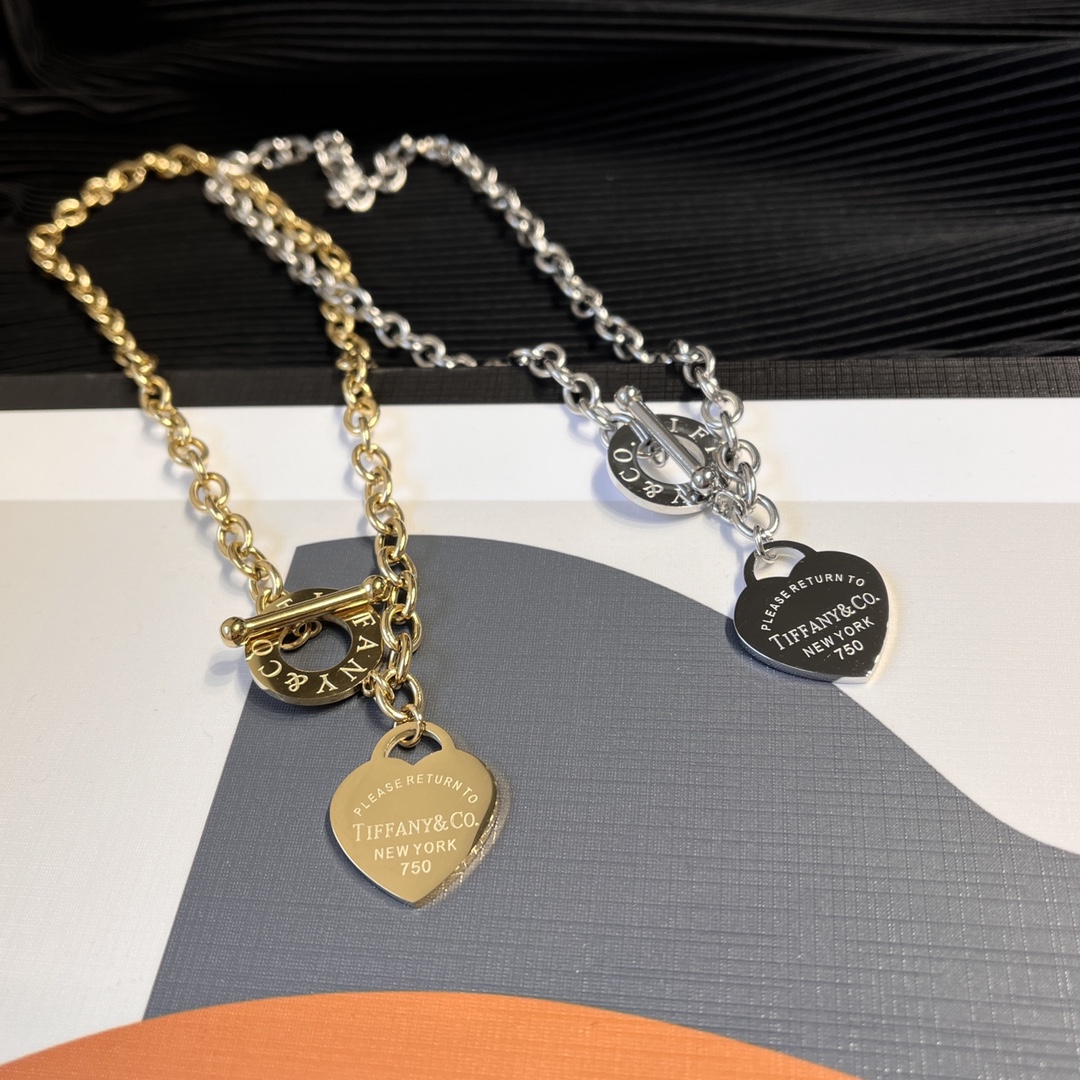 X436 Tiffany heart necklace 108740