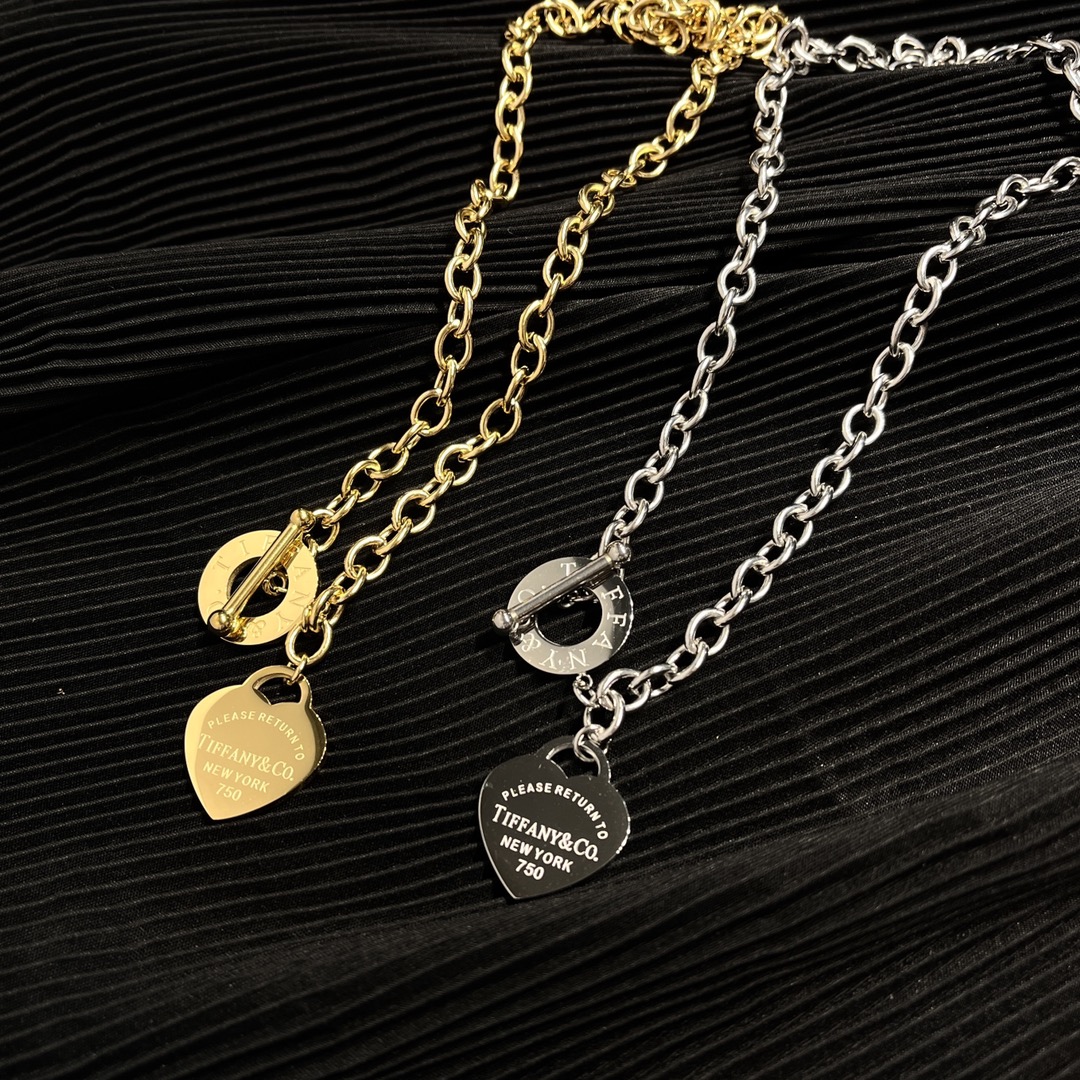 X436 Tiffany heart necklace 108740