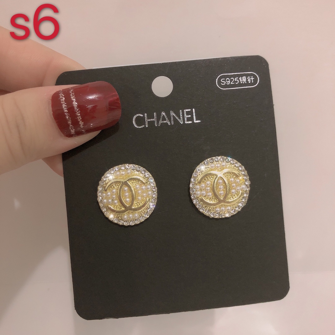 chanel earrings 108968