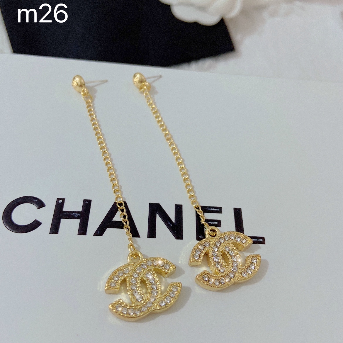 chanel earrings 108967