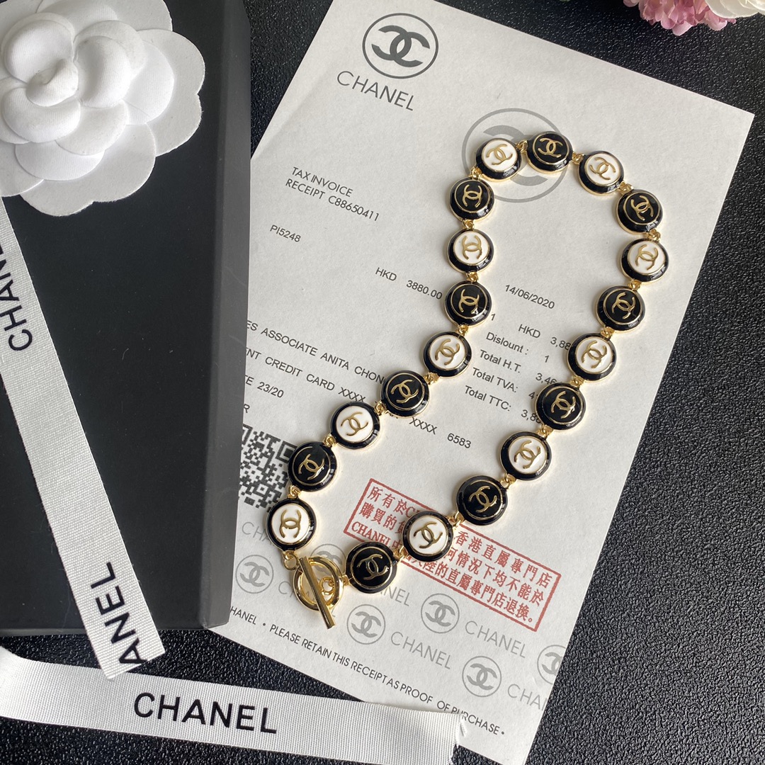B295 Chanel choker necklace 108894