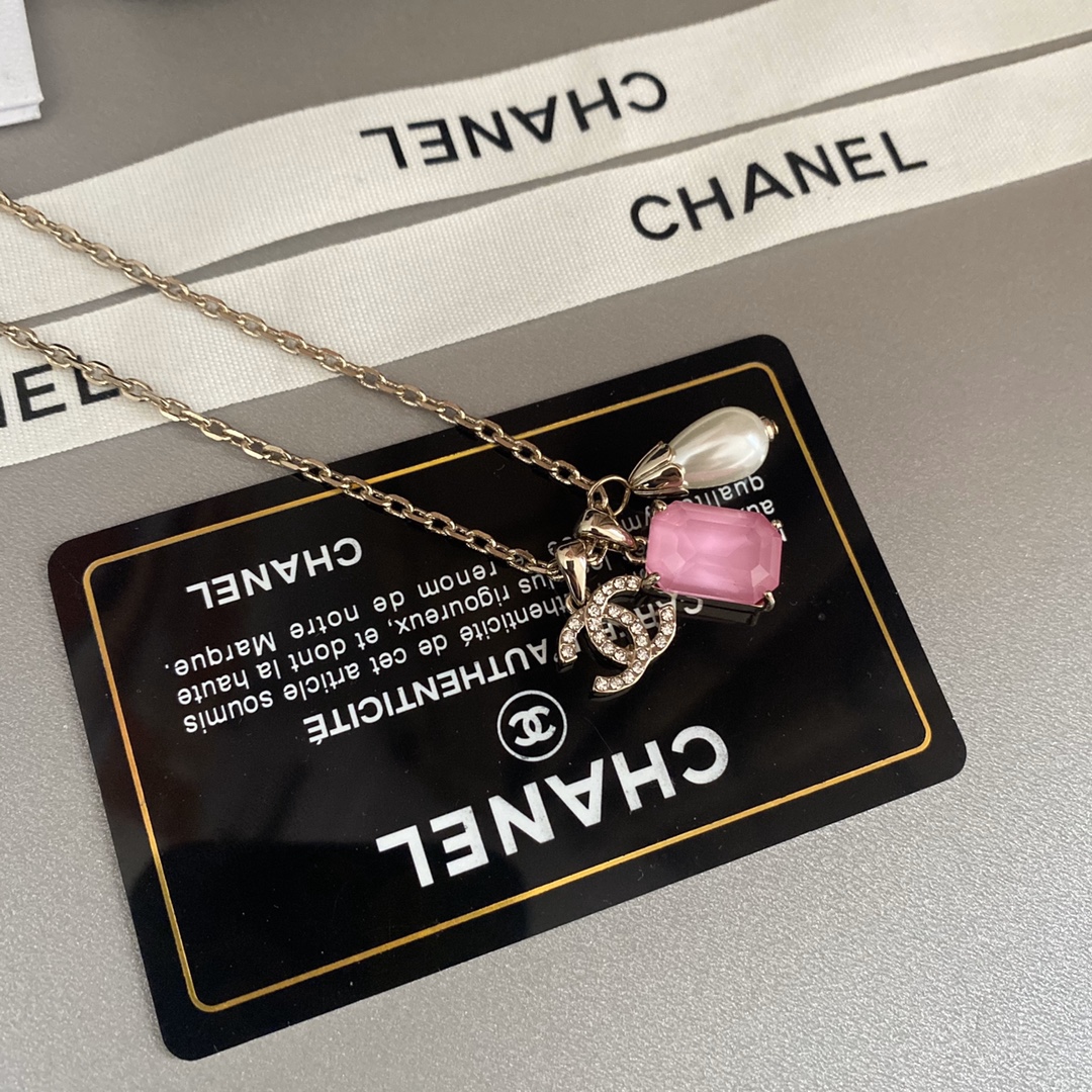 B353 Chanel long necklace 109115