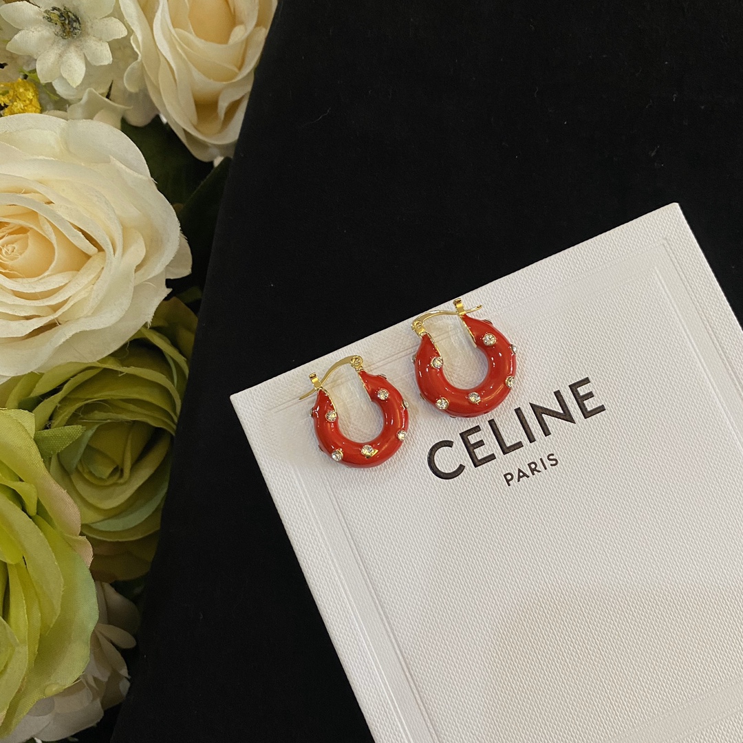 A719  CELINE earrings 109078