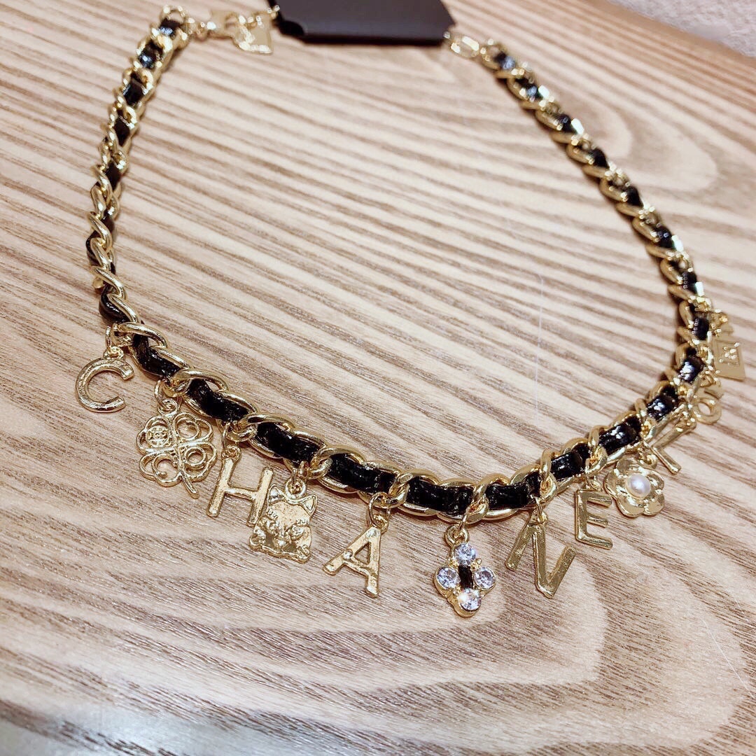luxury Chanel choker necklace 109186