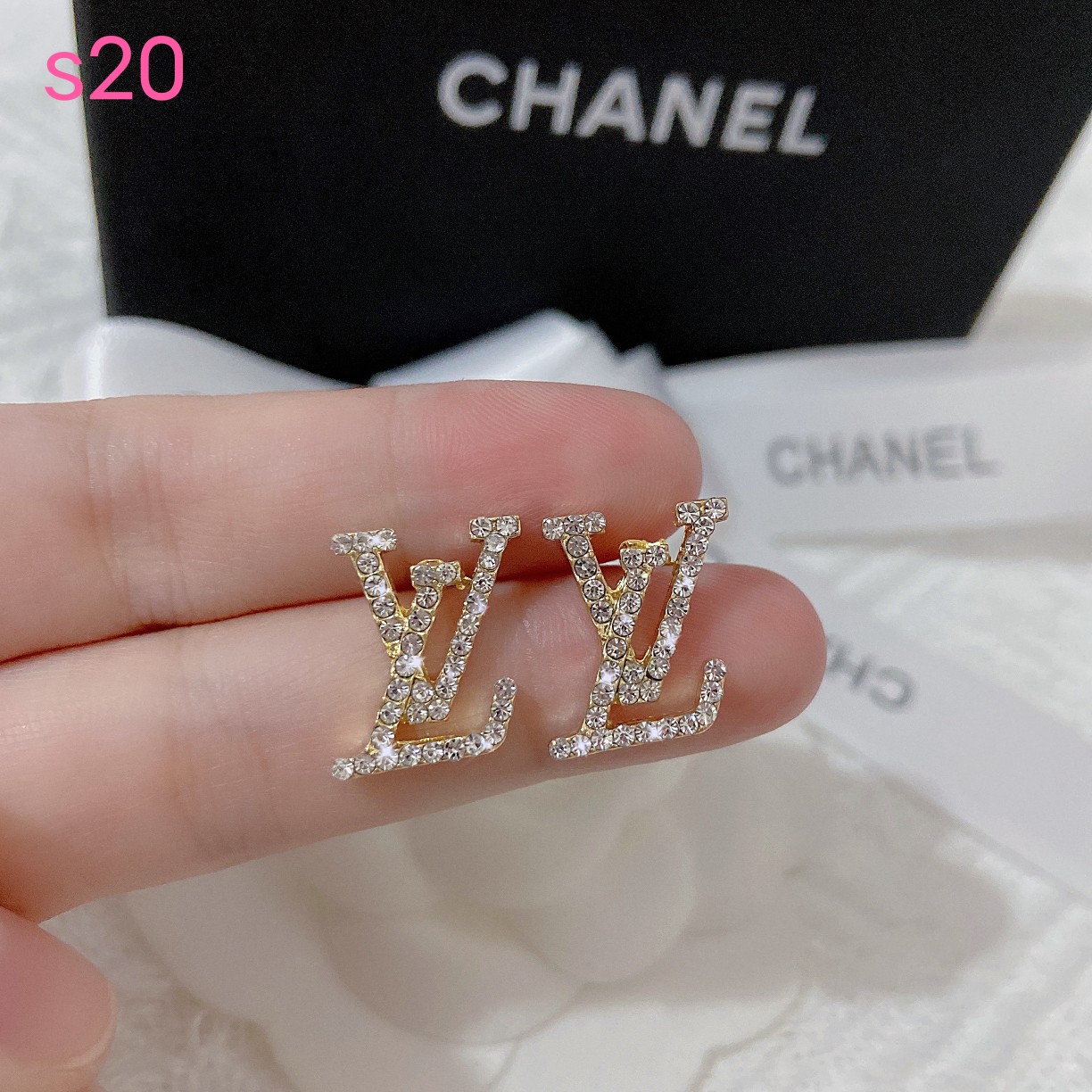 preppystyle LV earrings 109176