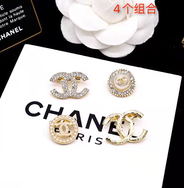 4pcs/set Chanel brooch 109156