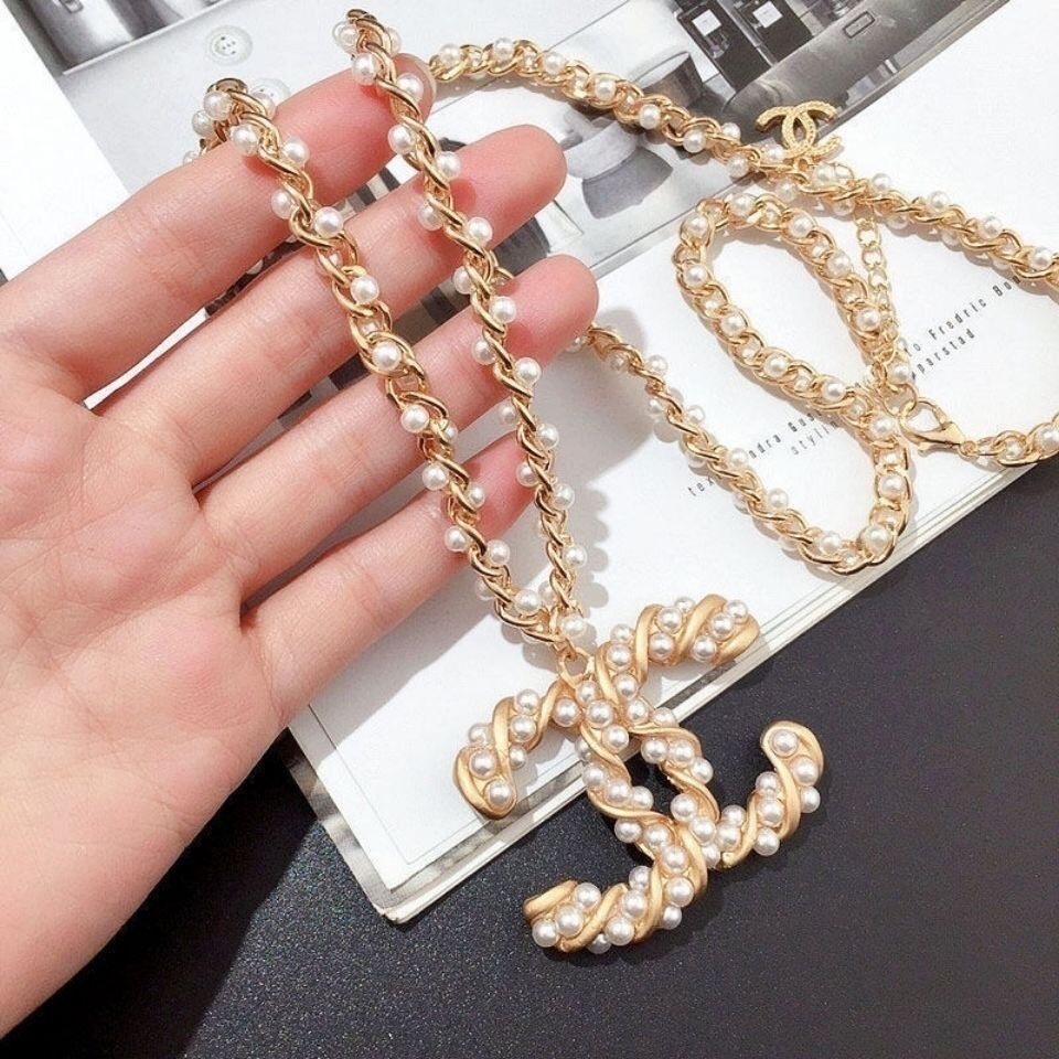 Chanel pearls necklace 109155