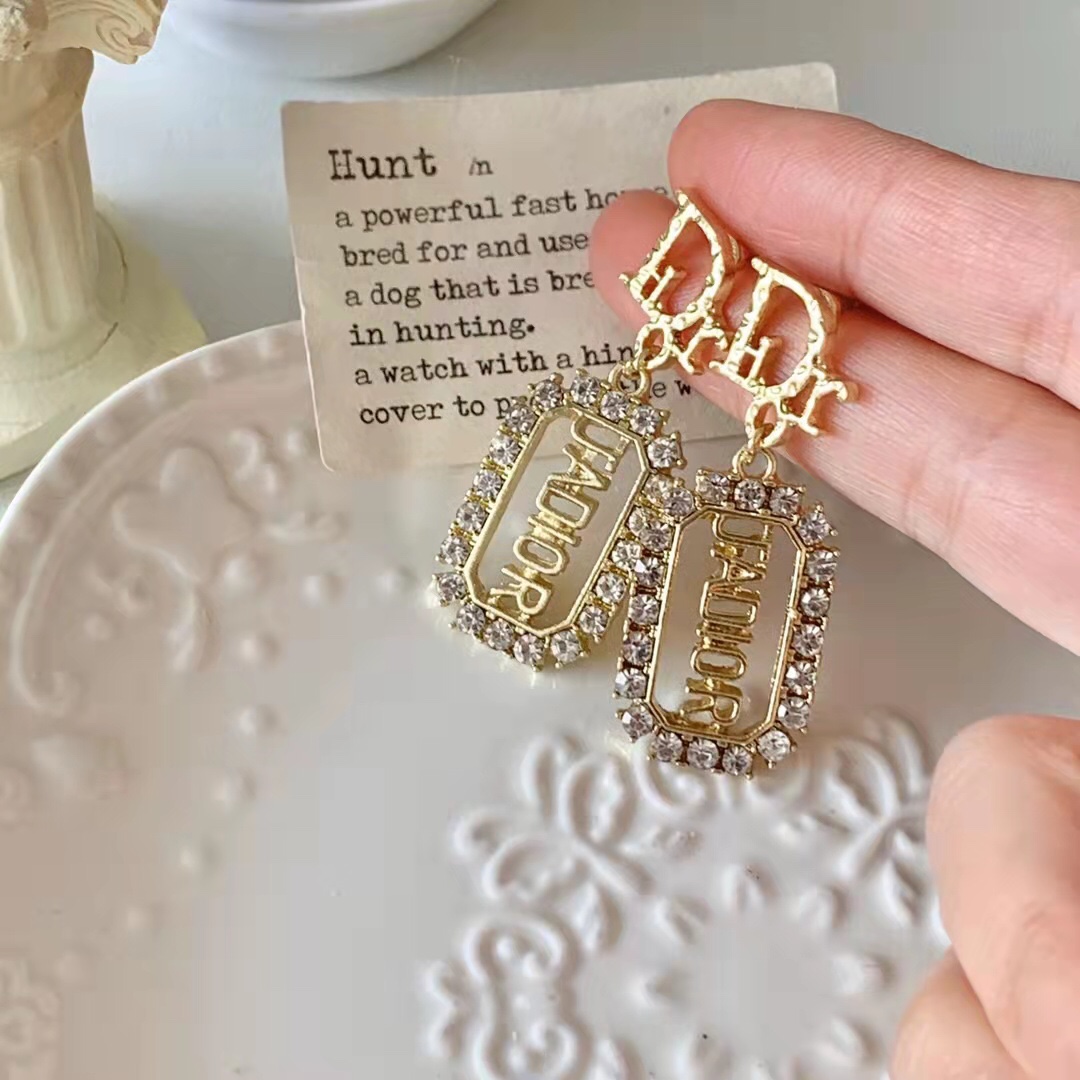 Dior earrings fashionphile 109145