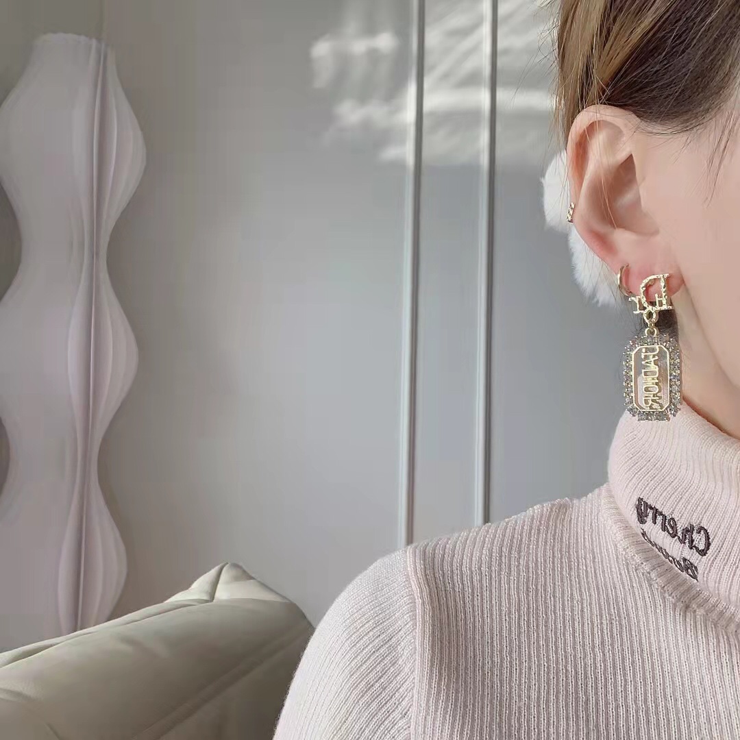 Dior earrings fashionphile 109145