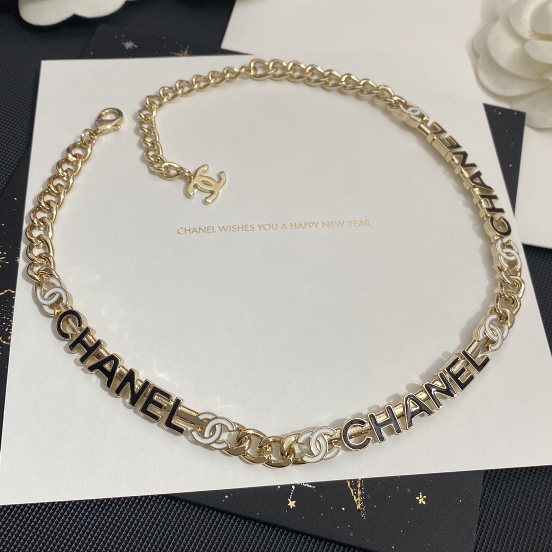 B346  Chanel choker necklace 109656