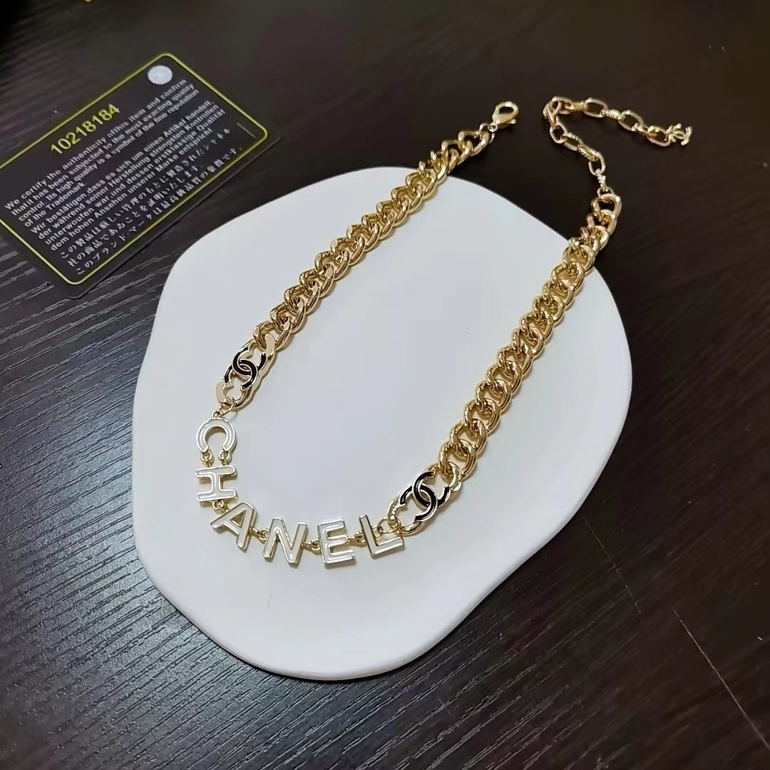 Chanel choker necklace 109717