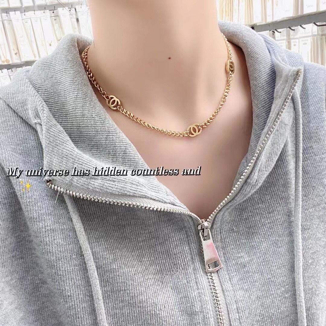Chanel choker necklace 109743